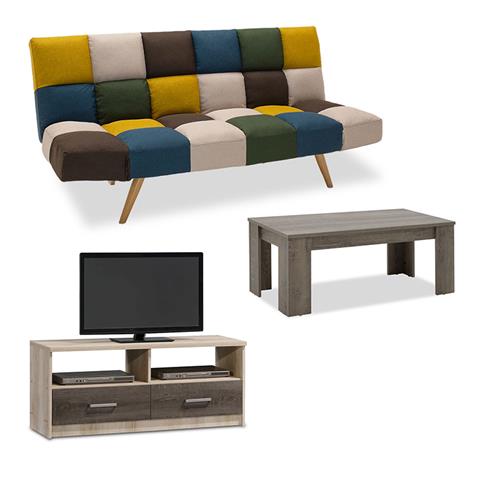 Lounge 3 pakoworld student furniture package set of 3 pcs