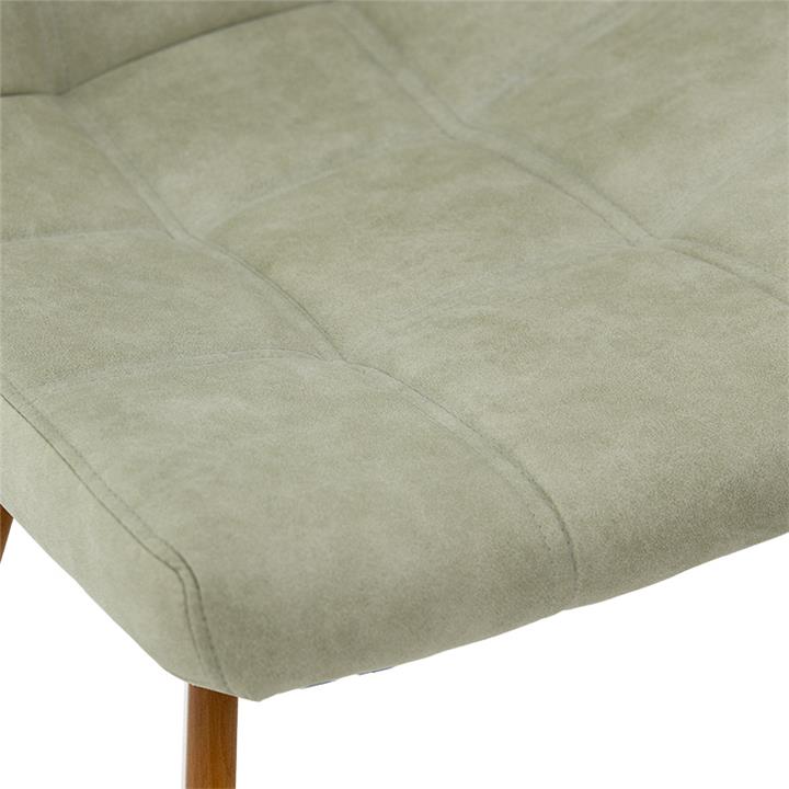Chair Nola pakoworld fabric gray antique-natural leg