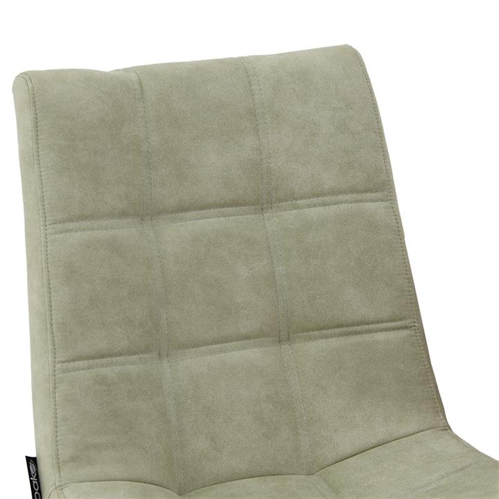 Chair Nola pakoworld fabric gray antique-natural leg