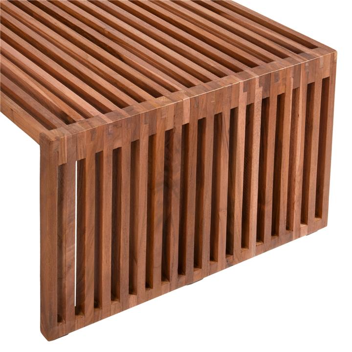 COFFEE TABLE SET OF 2 HM9548 TEAK WOOD IN NATURAL COLOR 116x60x46,5Hcm.