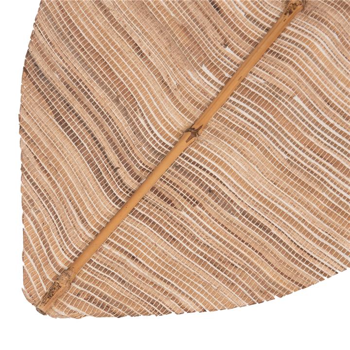 DECORATIVE LEAF ΗΜ7872 WATER HYACINTH IN NATURAL COLORING 32x200x3 cm.