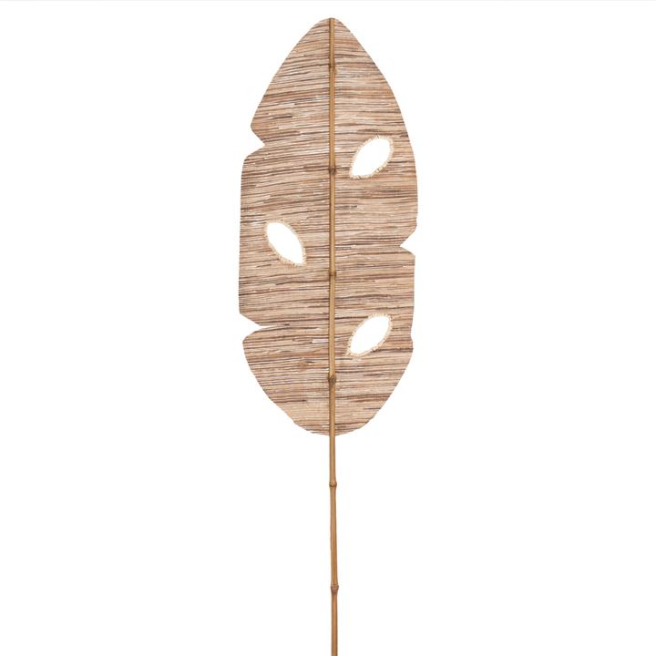 DECORATIVE LEAF ΗΜ7872 WATER HYACINTH IN NATURAL COLORING 32x200x3 cm.