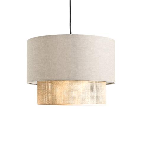 Ceiling light Fersa pakoworld ivory-natural D30x70cm