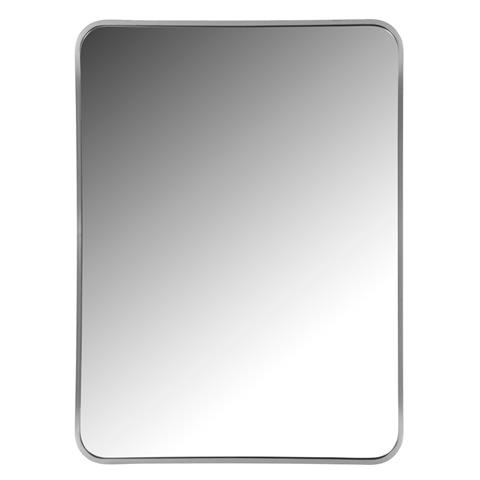 WALL MIRROR HM9584.40 SILVER ALUMINUM FRAME 60x3x80Hcm.