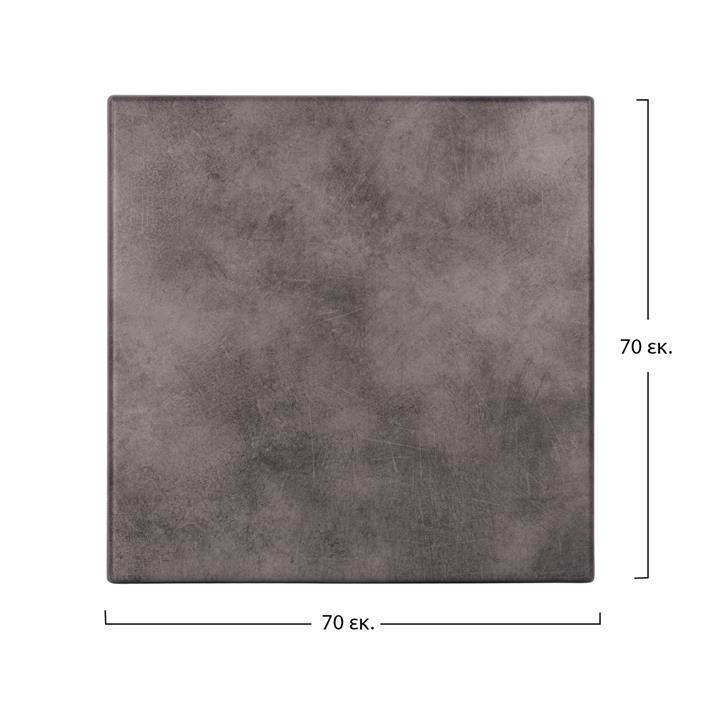 Table Desktop Werzalit 70x70 Cement 5648 HM5230.12