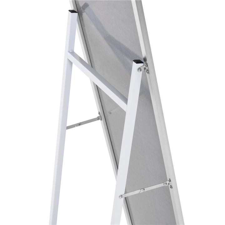 FLOOR STANDING MIRROR JOELY HM9578.40 ALUMINUM FRAME IN SILVER COLOR 60x31x160Hcm.