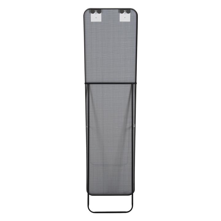 FLOOR STANDING MIRROR BOELY HM9577.01 ALUMINUM FRAME IN BLACK COLOR 39x35x160Hcm.