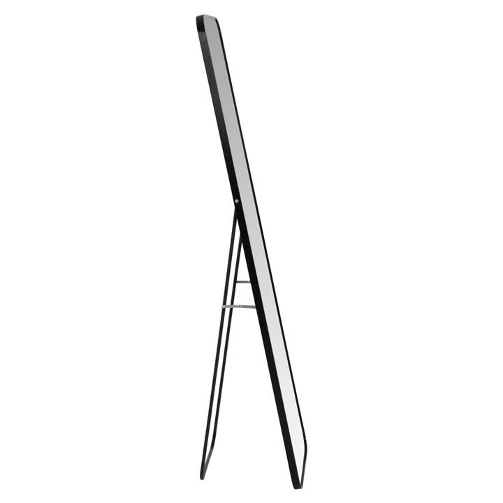 FLOOR STANDING MIRROR BOELY HM9577.01 ALUMINUM FRAME IN BLACK COLOR 39x35x160Hcm.