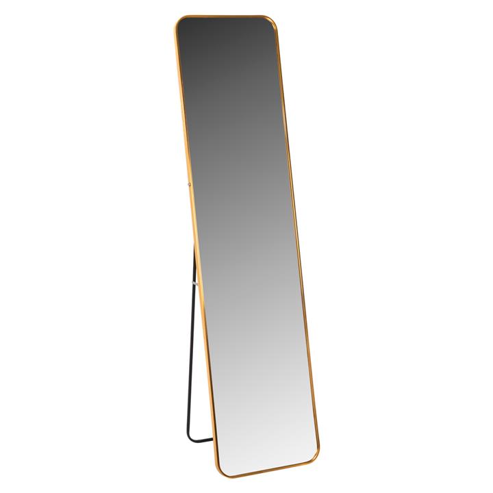 FLOOR STANDING MIRROR BOELY HM9577.30 ALUMINUM FRAME IN GOLD COLOR 39x35x160Hcm.