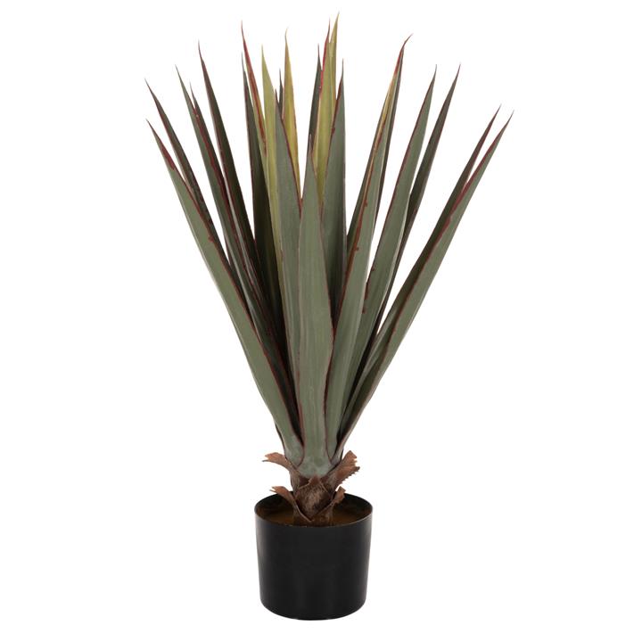 DECORATIVE SYNTHETIC PLANT IN POT HM7985 SISAL AGAVE Φ13,5x13-76Hcm.