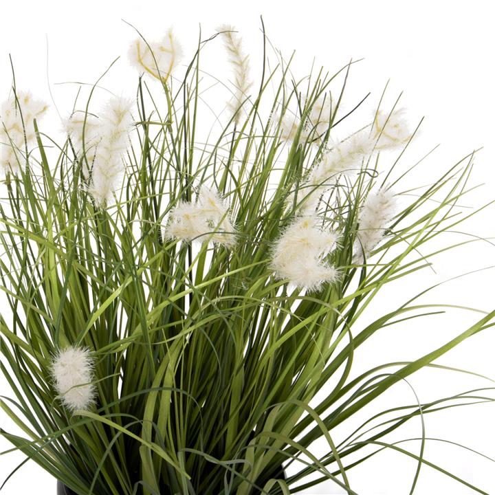 DECORATIVE SYNTHETIC PLANT IN POT HM4027 GRASS 37H cm.
