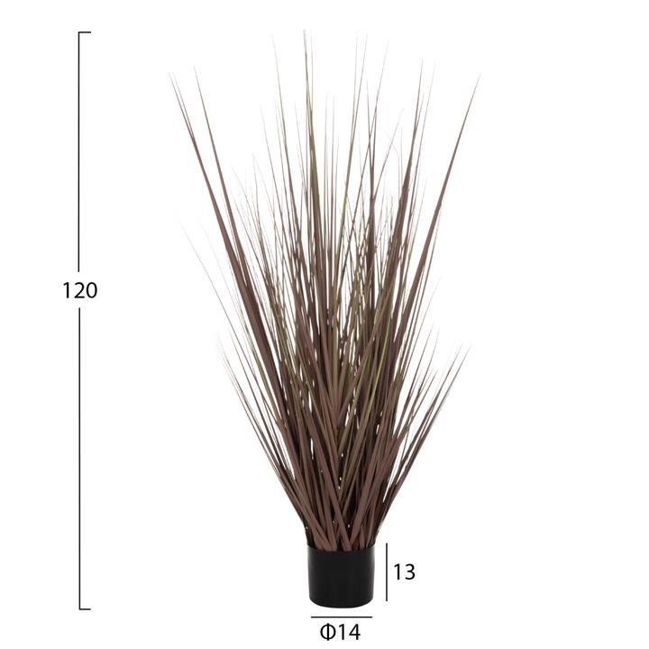 DECORATIVE SYNTHETIC PLANT IN POT HM4011 GRASS 120Hcm.