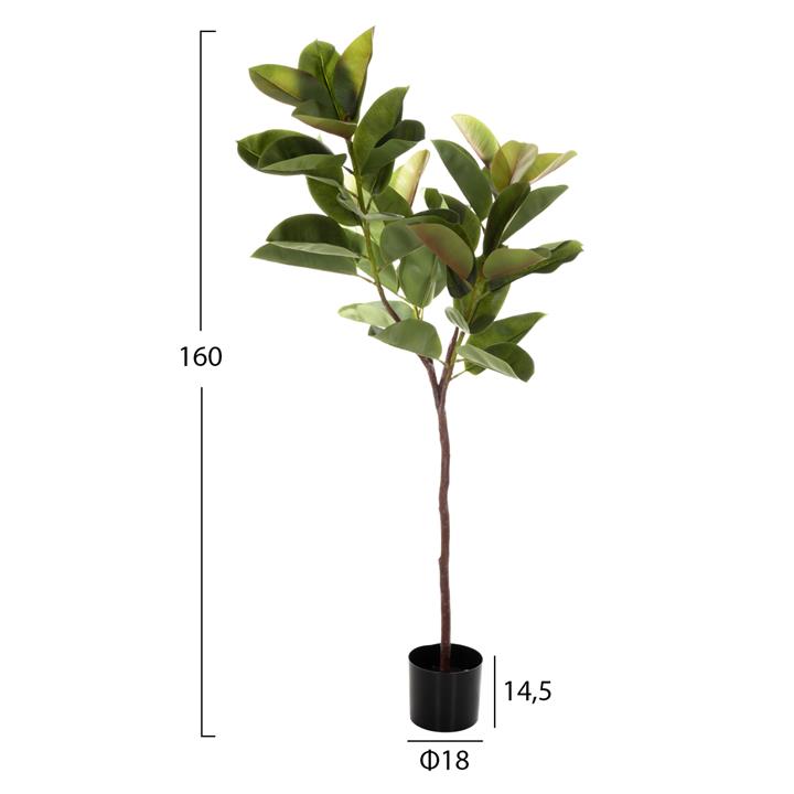DECORATIVE SYNTHETIC PLANT IN POT HM4000 OAK TREE Φ18x14,5-160Hcm.