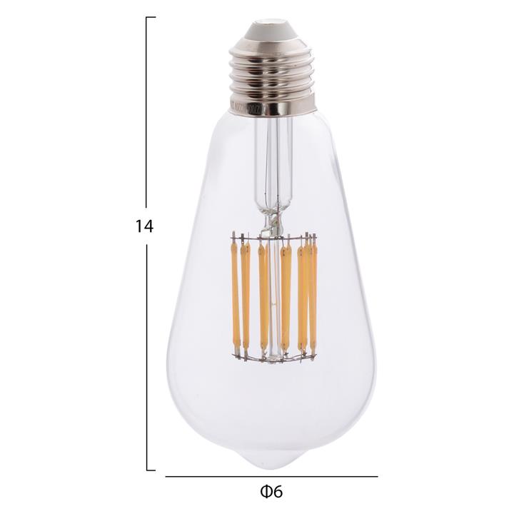 LIGHT BULB HM4189.01 LED FILAMENT 12W E27 3000K CLEAR