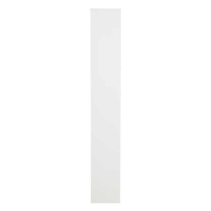 Bookcase Tars pakoworld grey-white 84x24x157cm