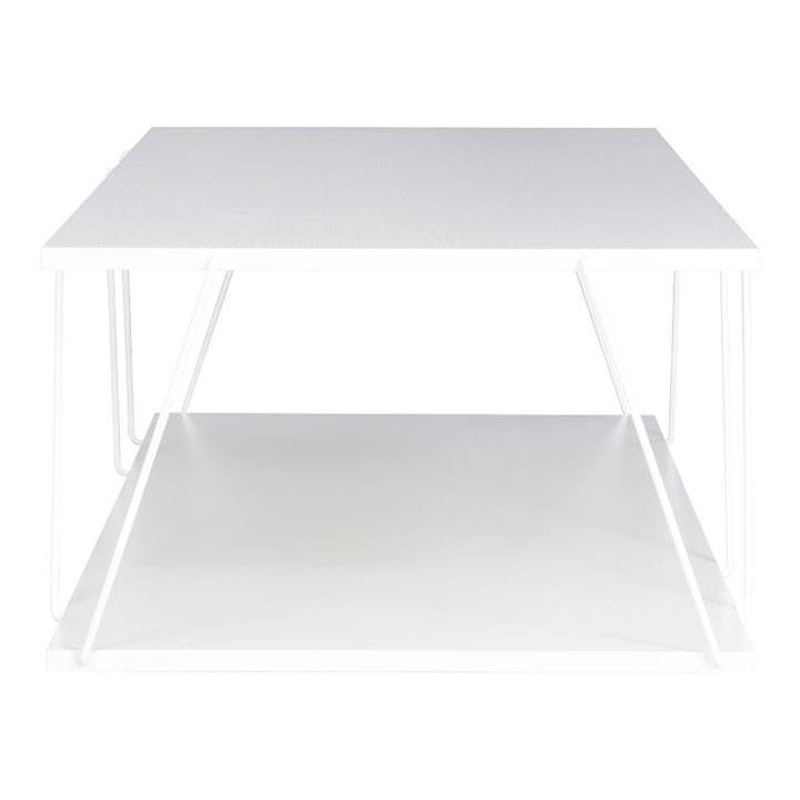 Coffee table Tars pakoworld grey-white 120x50x30cm