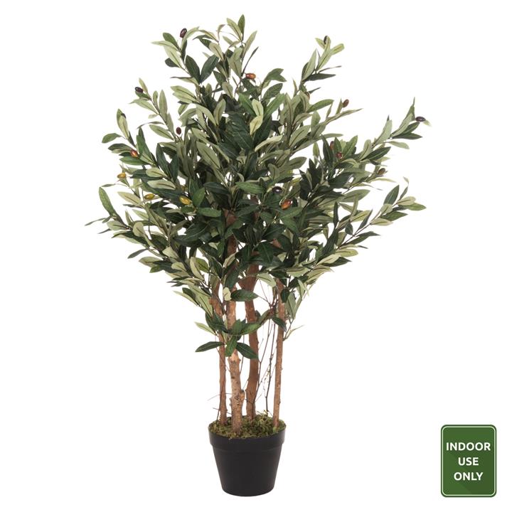 DECORATIVE SYNTHETIC PLANT HM4007 OLIVE TREE IN POT 96H cm.