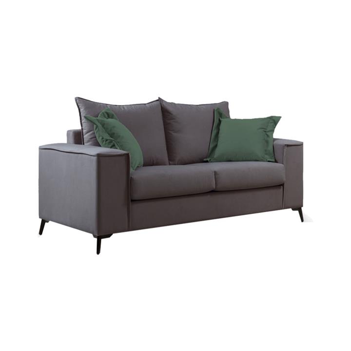 2 seater Verona sofa anthracite - cypress cushions 173x93x100cm
