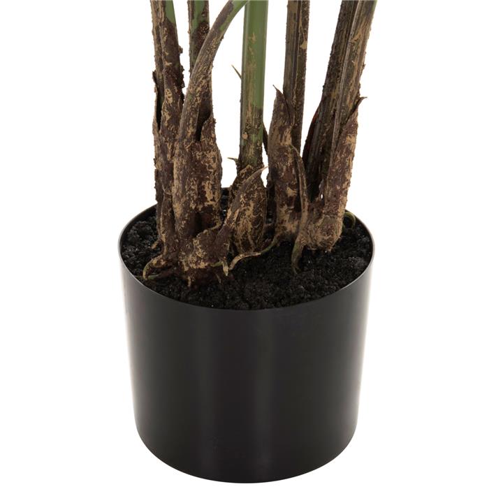 DECORATIVE SYNTHETIC PLANT HM7991 BANΑΝΑ TREE IN POT 100H cm.