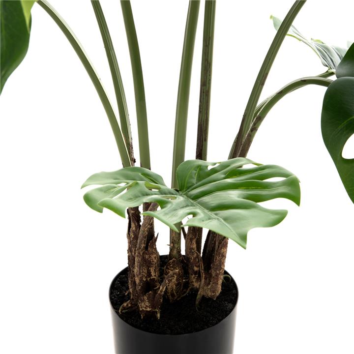 DECORATIVE SYNTHETIC PLANT HM7991 BANΑΝΑ TREE IN POT 100H cm.