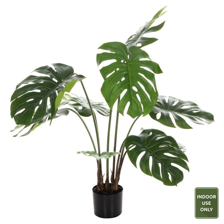 DECORATIVE SYNTHETIC PLANT HM7991 BANΑΝΑ TREE IN POT 100H cm.