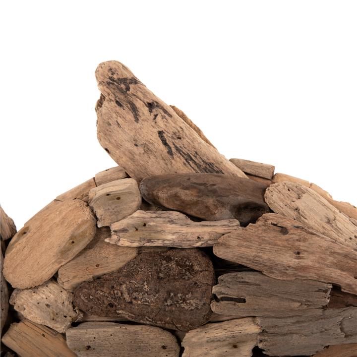 TABLE DECORATION FISH HM4271 DRIFTWOOD IN NATURAL 40x12x40Hcm.