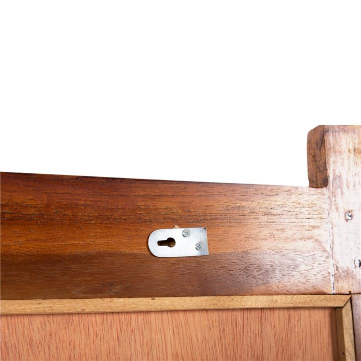 WALL MIRROR HM4303 RECYCLED TEAK IN NATURAL COLOR 70x100Hcm.