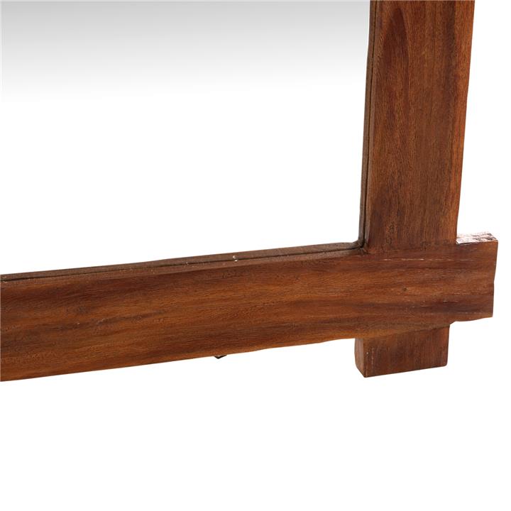 WALL MIRROR HM4303 RECYCLED TEAK IN NATURAL COLOR 70x100Hcm.