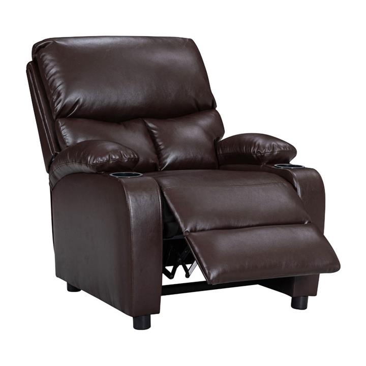 Armchair relax Gartia pakoworld PU brown 79x94x102cm