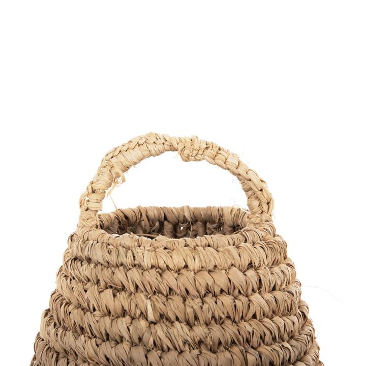 CEILING PENDANT LAMP HM4033 RATTAN IN NATURAL COLOR Φ103x84,5-106Hcm.