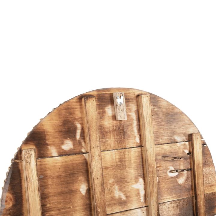 WALL DECORATION ROUND CHIIKI HM4299 DRIFTWOOD IN NATURAL Φ80 cm.