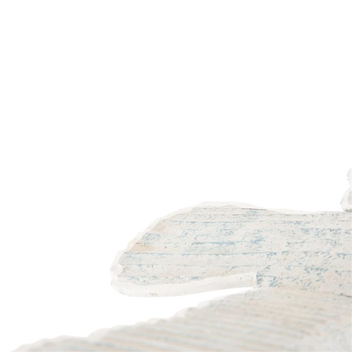 PENDANT DECORATION SEAGULL HM4302 ALBASIA WOOD IN BLUEWASH 93x62x12-100H cm.m.