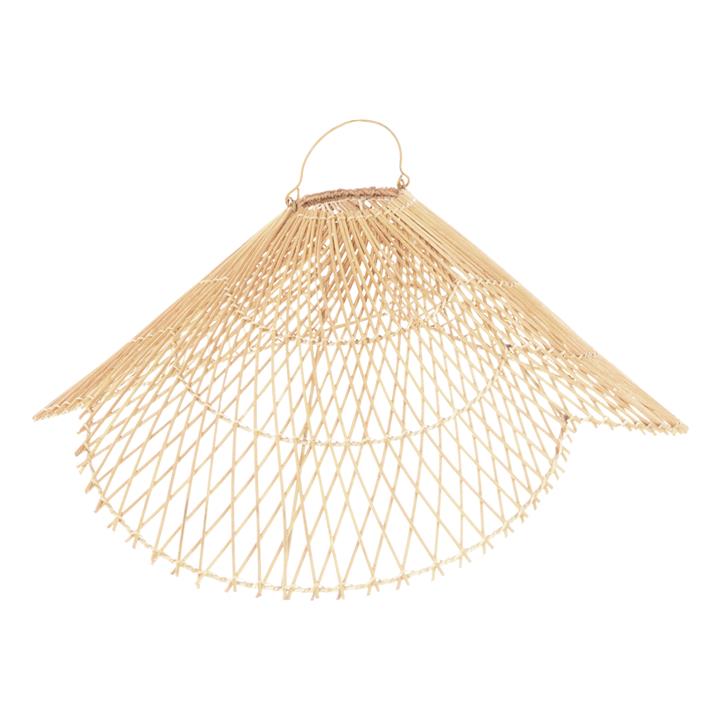 CEILING PENDANT LAMP HM7878.02 RATTAN IN NATURAL COLOR Φ58,5x31Hcm.