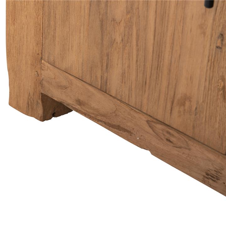 BUFFET GRAYSON HM9802 RECYCLED TEAK WOOD IN NATURAL 220x50x90Hcm.