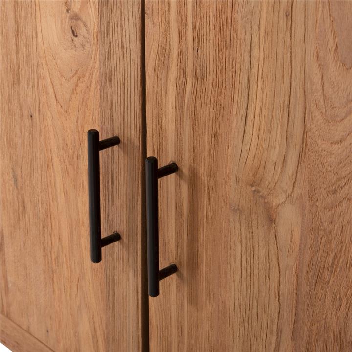 BUFFET GRAYSON HM9802 RECYCLED TEAK WOOD IN NATURAL 220x50x90Hcm.
