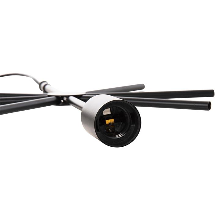 CEILING PENDANT LUMINAIRE HM4098 BLACK METAL STAR 34x40x106H cm.