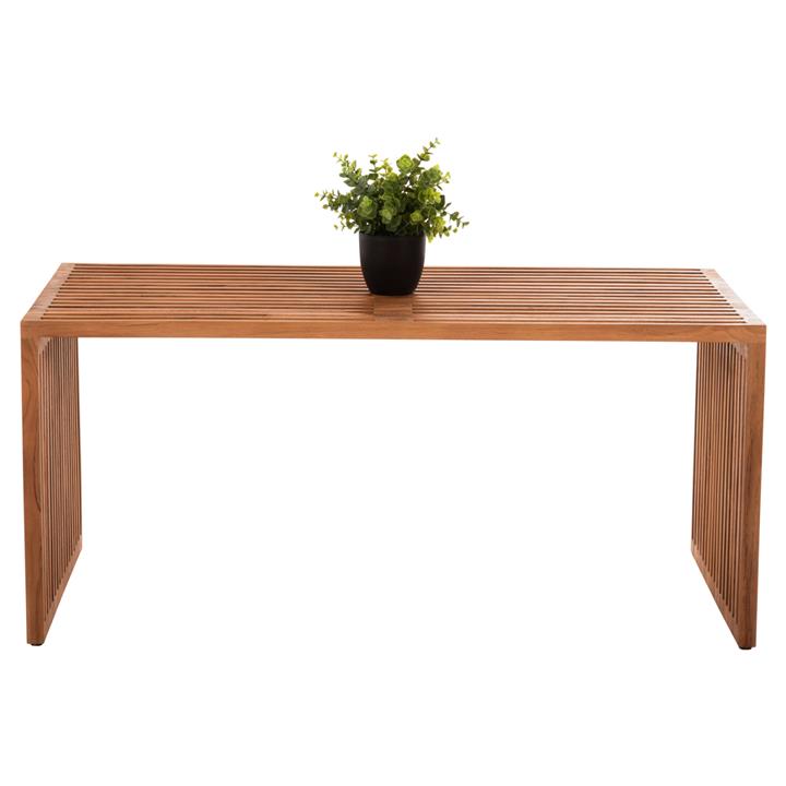COFFEE TABLE NYA HM9568 TEAK WOOD IN NATURAL COLOR 1PIECE 100x50x45H cm.