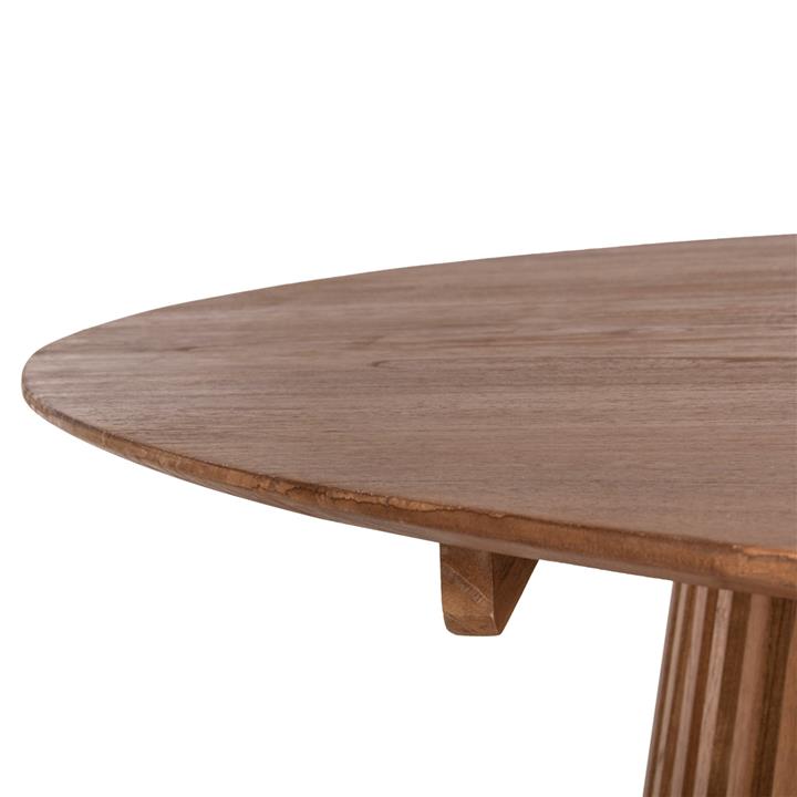 ΤΡΑΠΕΖΙ ΤΡΑΠΕΖΑΡΙΑΣ HM9457.11 ΜΑΣΙΦ ΞΥΛΟ Φ150x78εκ.