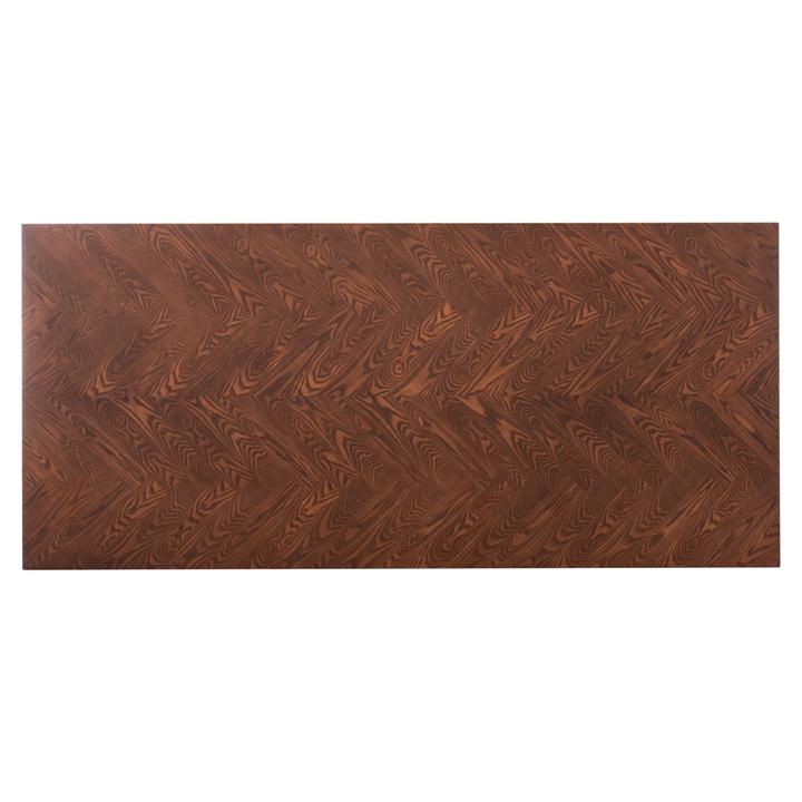ΤΡΑΠΕΖΙ HM9742 ΜΕ ΞΥΛΙΝΗ ΕΠΙΦΑΝΕΙΑ 220X100x75Yεκ.