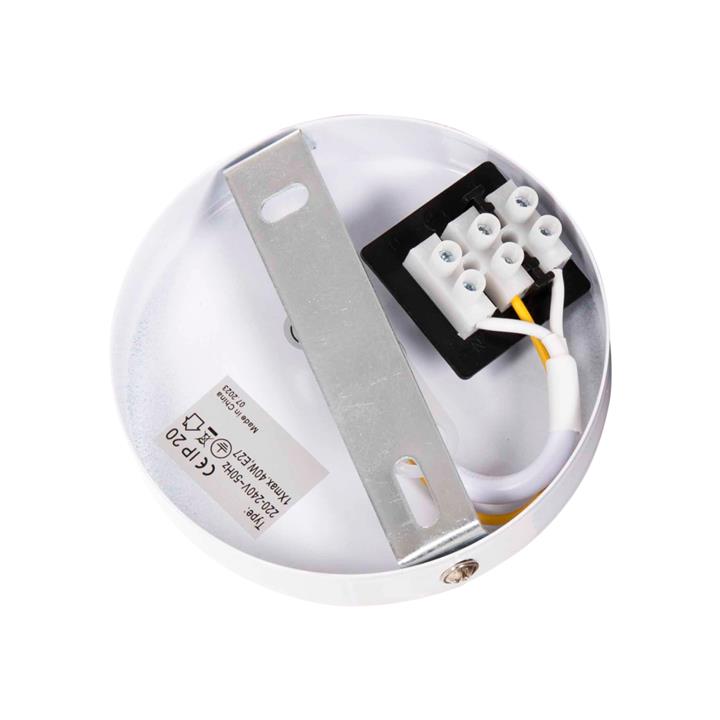 CEILING PENDANT HM4144 WHITE METAL CAP 24,5x24,5x113H cm.