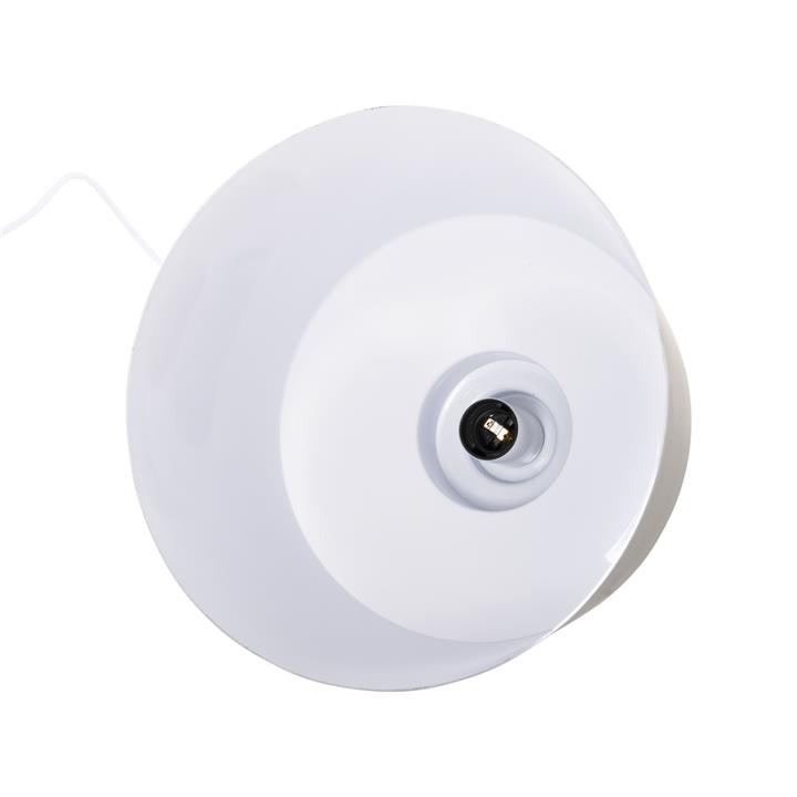 CEILING PENDANT LUMINAIRE HM4158.03 GREY ALUMINUM CAP-WHITE CABLE Φ30x123,5Hcm.