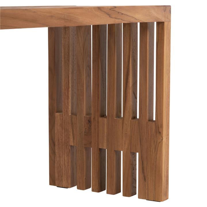 BENCH NYA HM9829 SOLID TEAK WOOD 139,5x34,5x48,5Hcm.