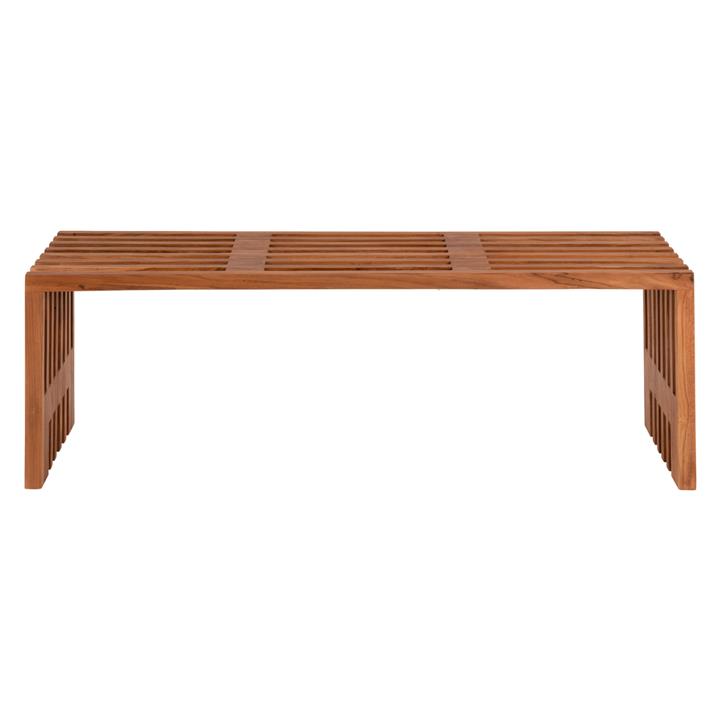 BENCH NYA HM9829 SOLID TEAK WOOD 139,5x34,5x48,5Hcm.
