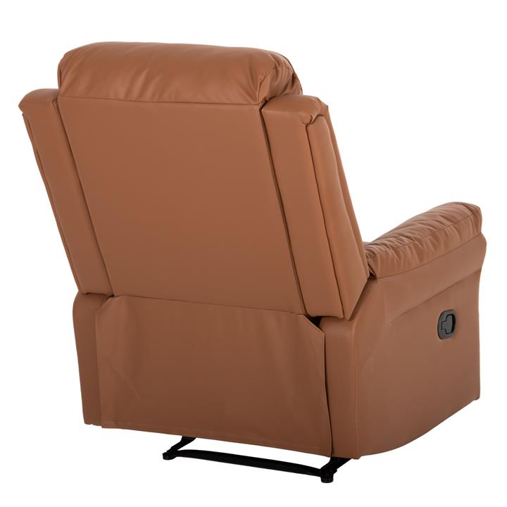 ARMCHAIR MASSAGE HAPPER HM9785.12 BROWN PU LEATHER 76x94x102Hcm.