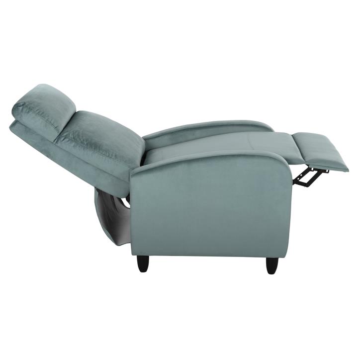 ARMCHAIR RELAX HIBER HM9782.07 PISTACHIO GREEN VELVET 67,5x90x104Hcm.