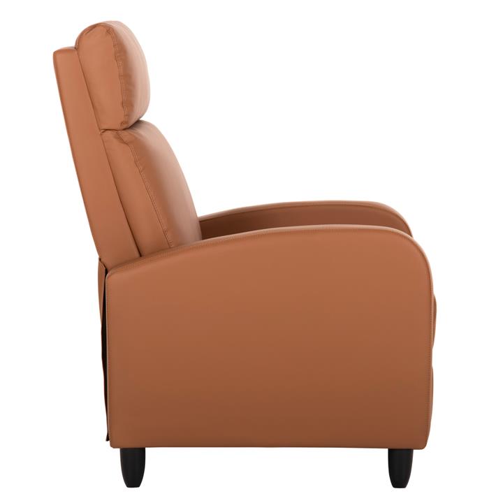 ARMCHAIR RELAX HIBER HM9782.22 BROWN PU 67,5x90x104Hcm.