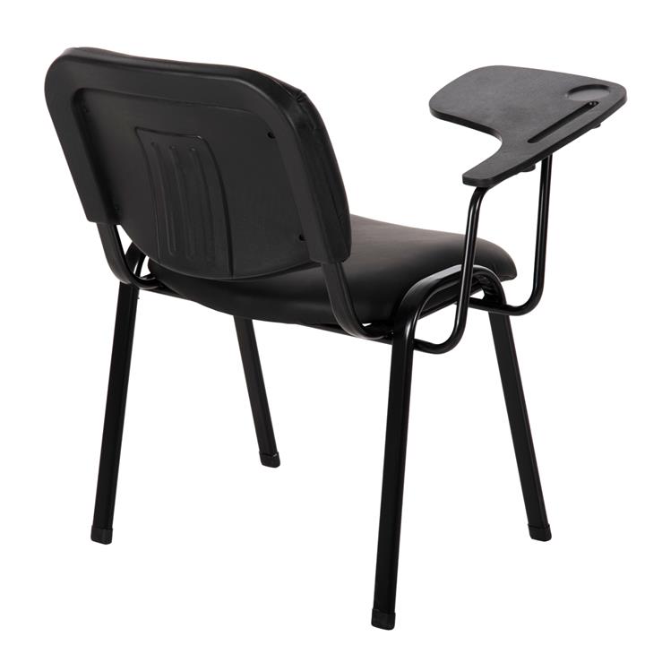 CONFERENCE CHAIR WITH DESK IN BLACK PU HM11942