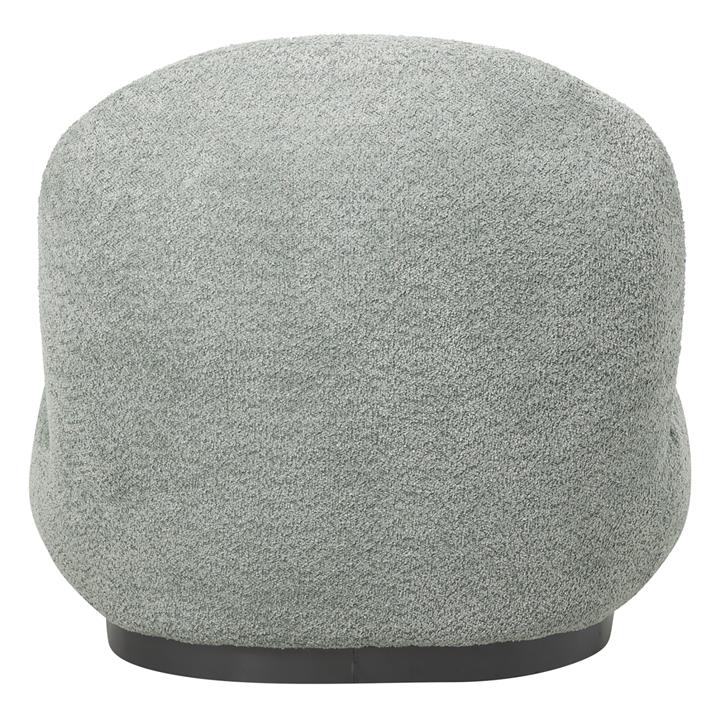 ARMCHAIR BEANY HM9591.05 PISTACHIO GREEN BOUCLE FABRIC 85x82x77Hcm.