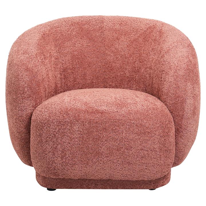 ARMCHAIR KARPEN HM9600.02 PINK BOUCLE FABRIC 93x87x78H cm.