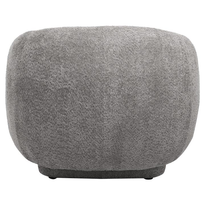ARMCHAIR KARPEN HM9600.01 GREY BOUCLE FABRIC 93x87x78H cm.